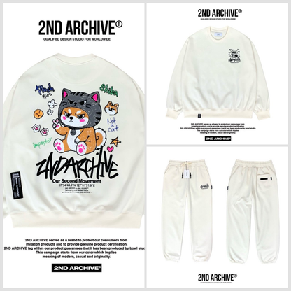 [2nd Archive]クレヨン猫セーター※セット販売あり(SAB281)