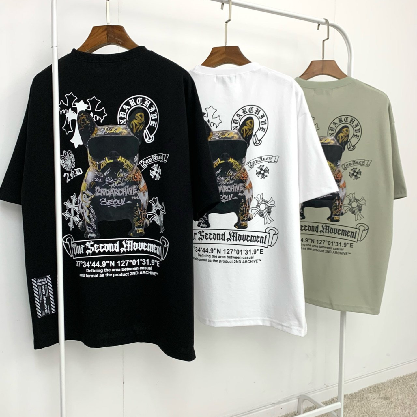 [2nd Archive]アートサングラス ブルドッグ Tシャツ(SAB226)