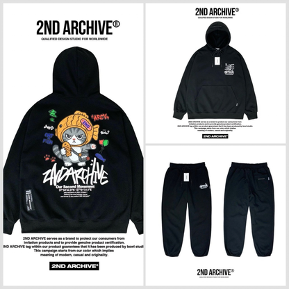 [2nd Archive]ナマズ柄パーカー※セット販売あり(SAB278)