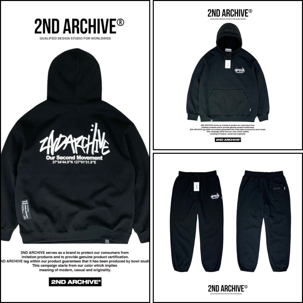 [2nd Archive] シグネチャーロゴ パーカー(SAB71)