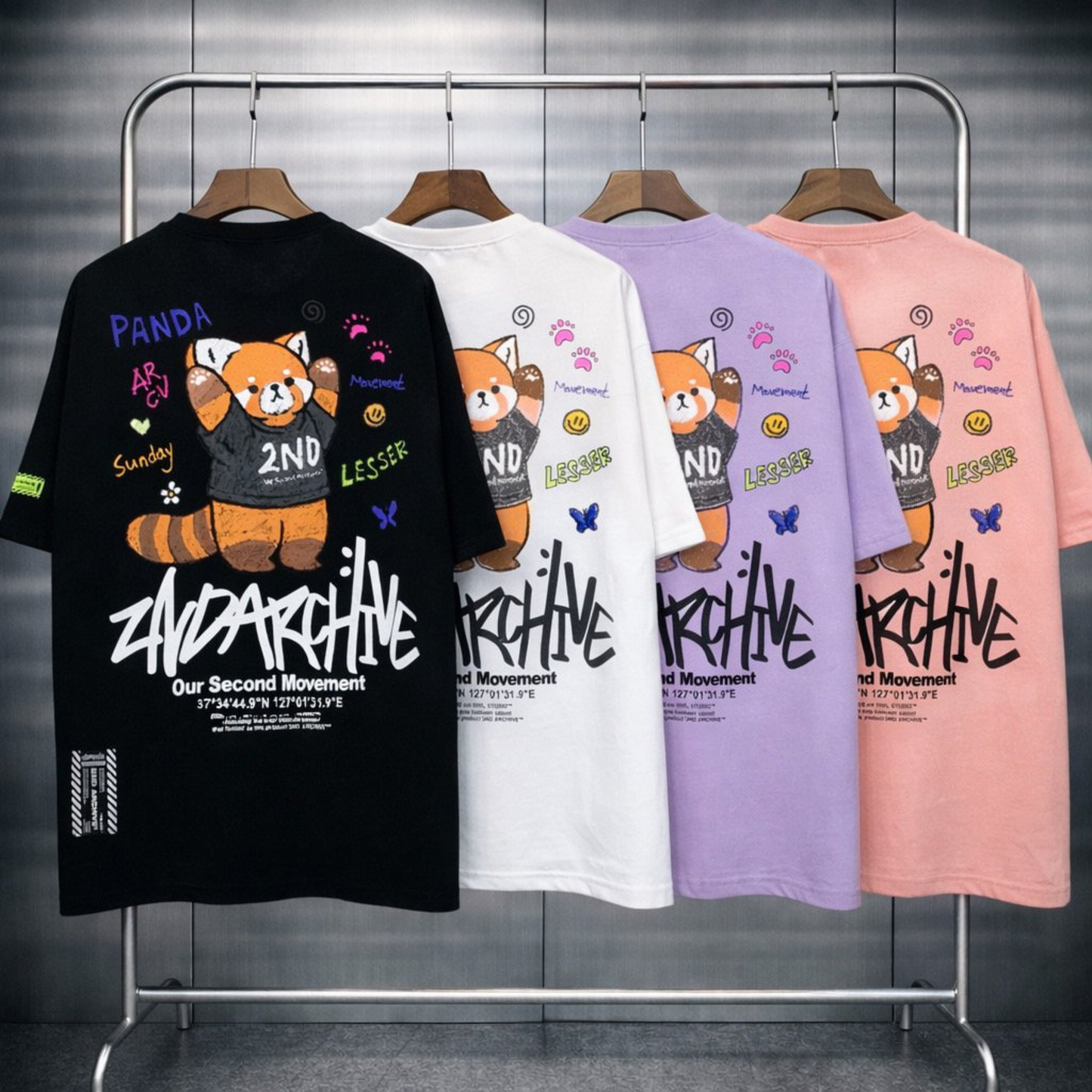 [2nd Archive]レッサーパンダTシャツ(SAB243)