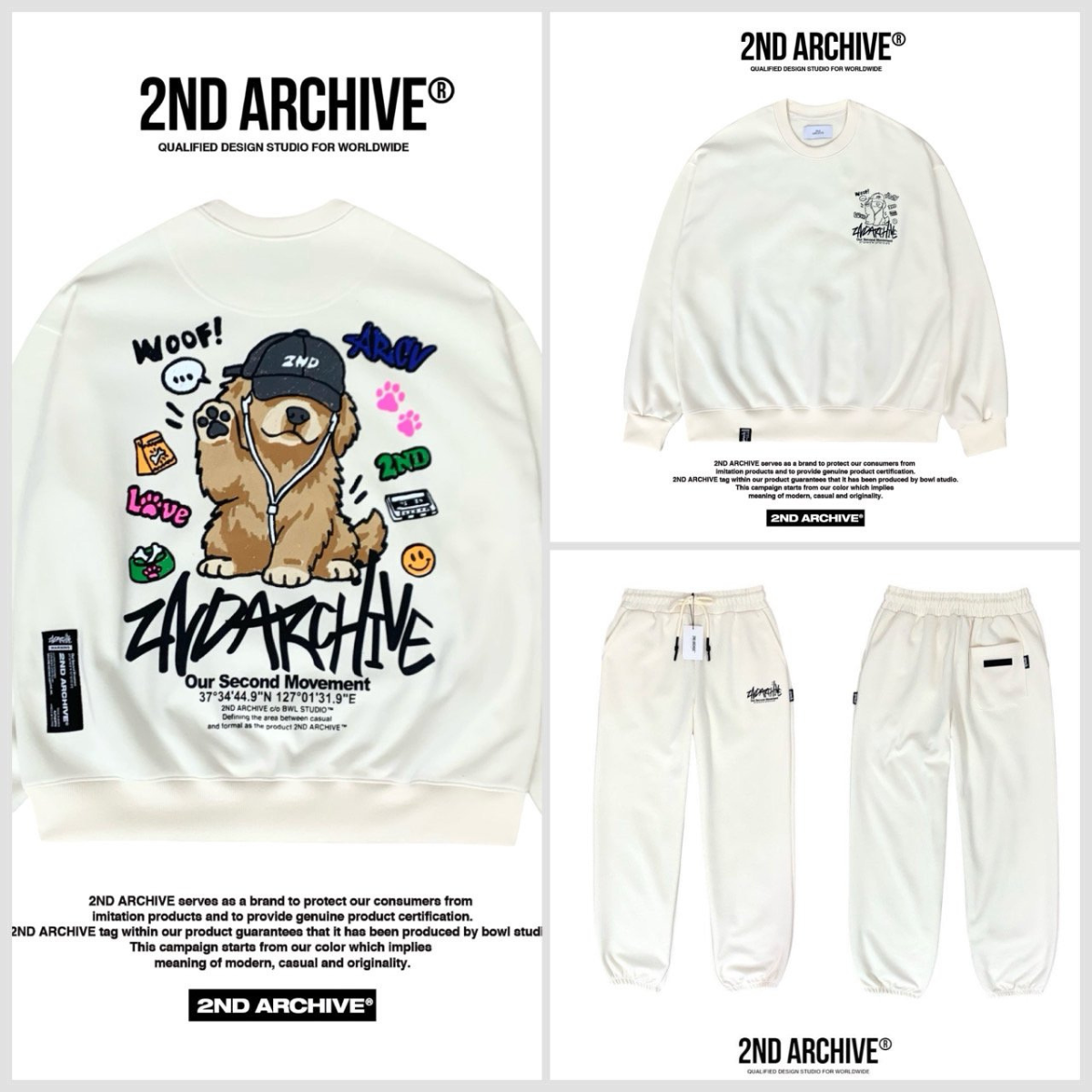 [2nd Archive]ゴールデンレトリバーのセーター※セット販売あり(SAB282)