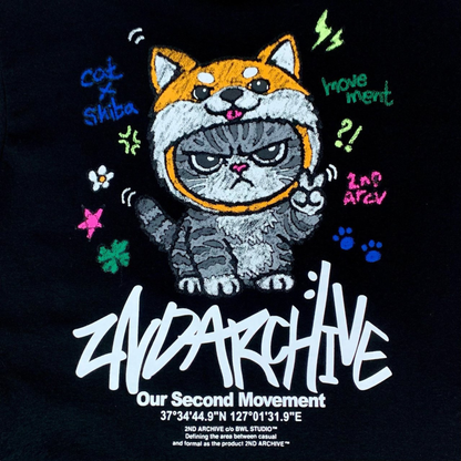 [2nd Archive]シアヴァ猫Tシャツ(SAB238)