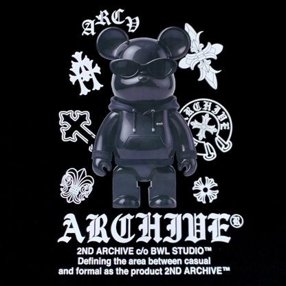 [2nd Archive]ブラッククロスベアスウェット(SAB219)