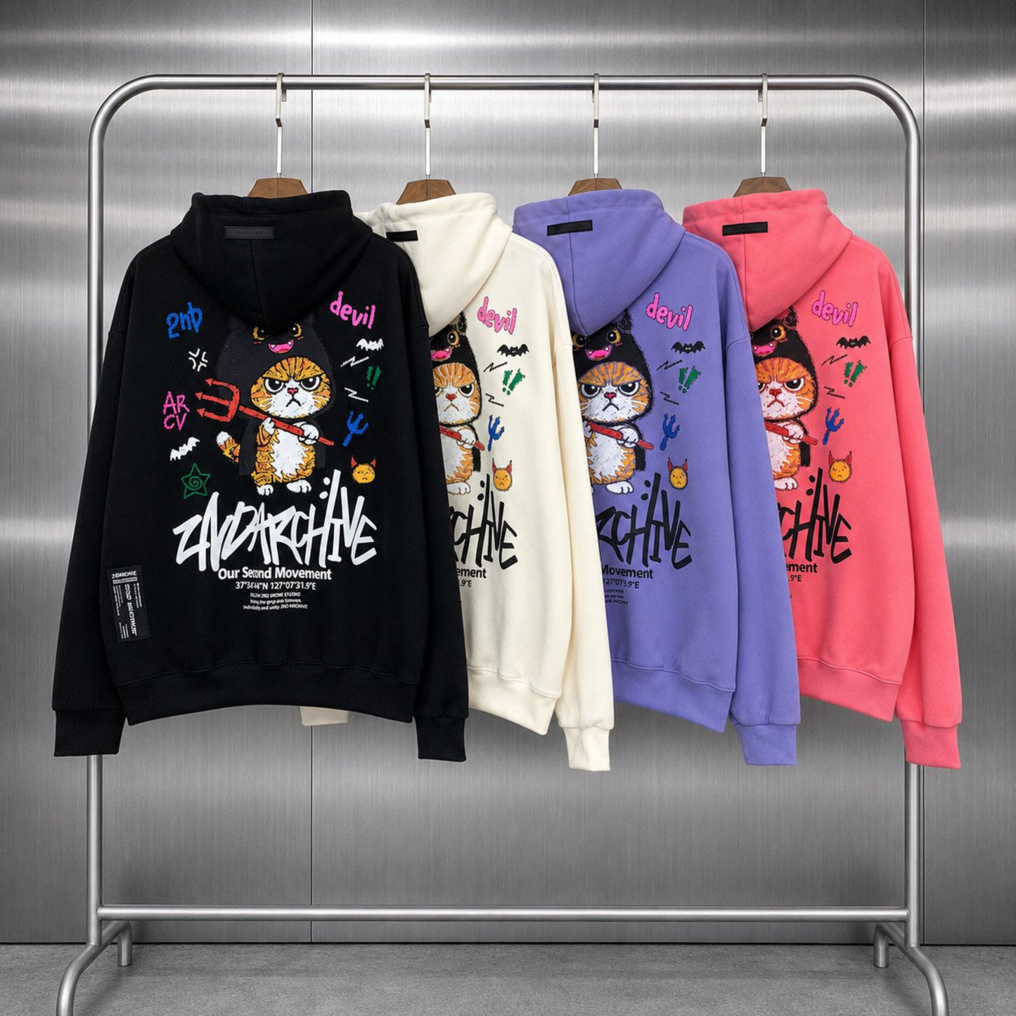 [2nd Archive]デビルキャットパーカー※セット販売あり(SAB260)