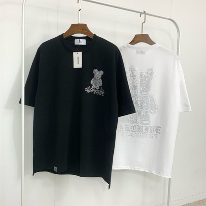 [2nd Archive]スタッズ付きハーフベアTシャツ(SAB222)