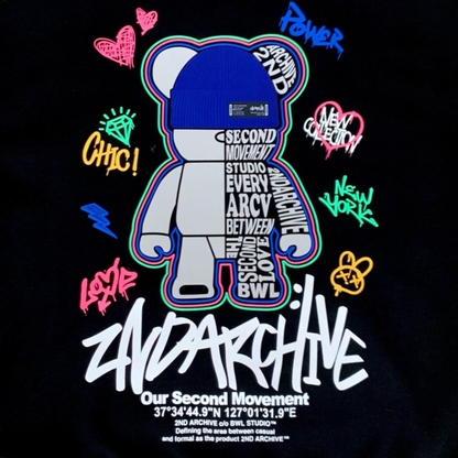 [2nd Archive]ブルービーニーベアパーカー※セット販売あり(SAB216)