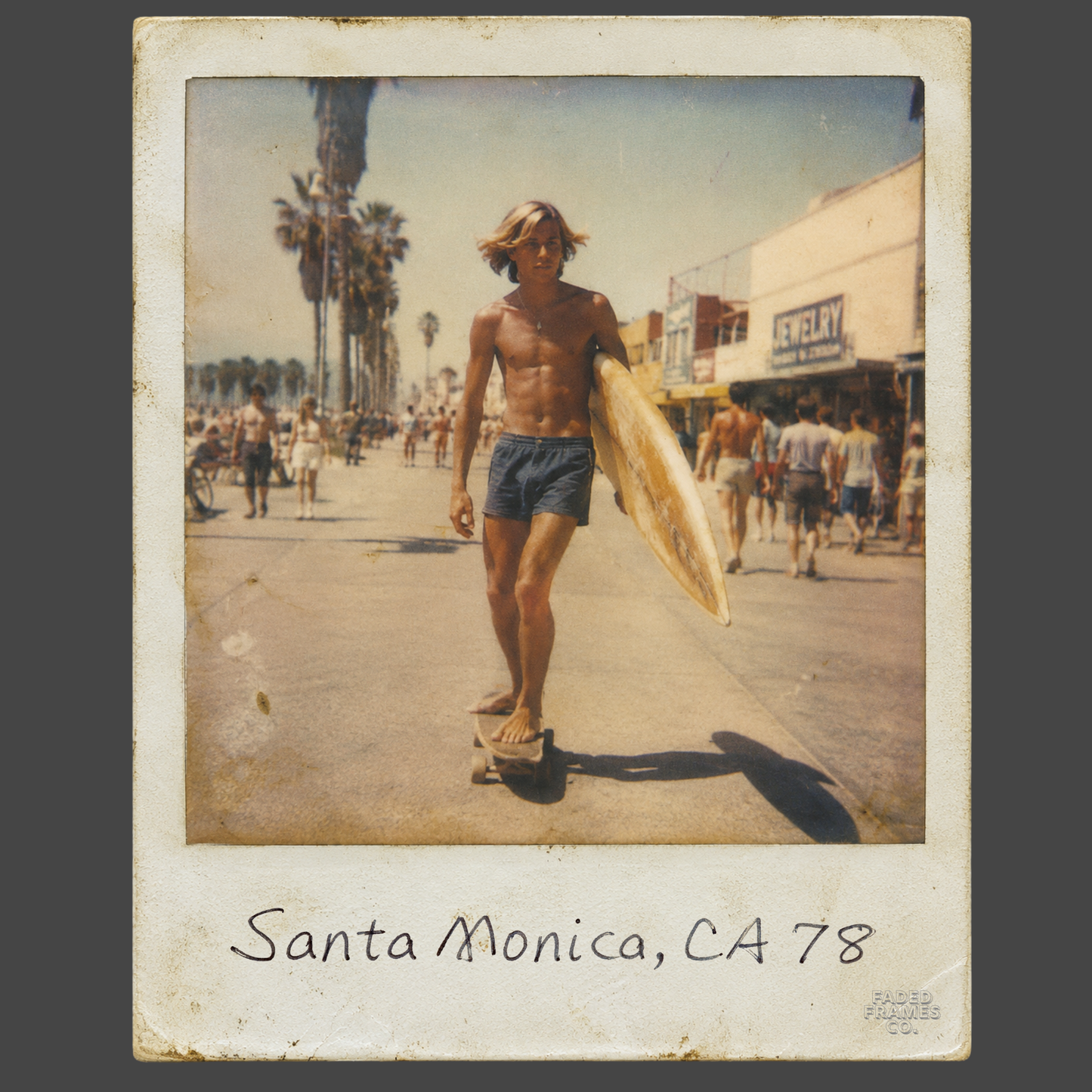[Faded Frames Co.] カリフォルニア 1978 Tシャツ(137)