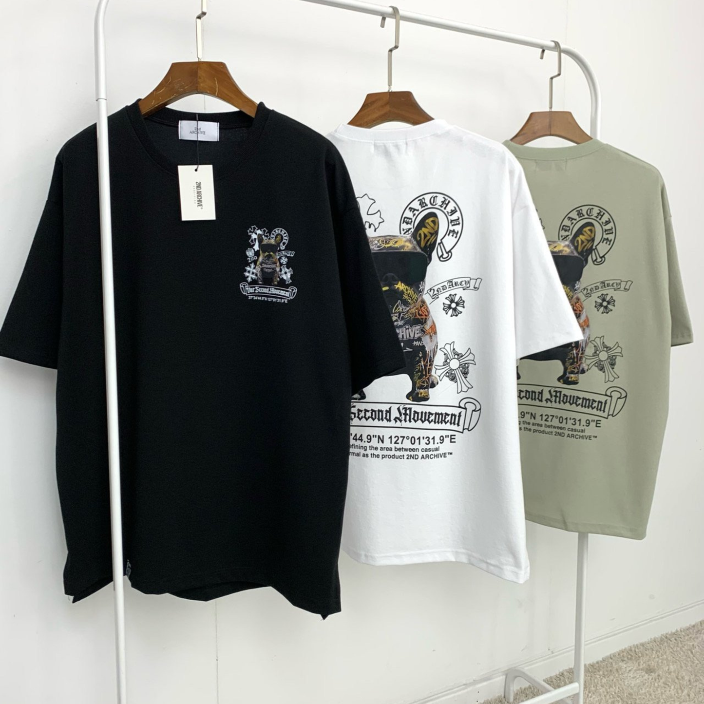 [2nd Archive]アートサングラス ブルドッグ Tシャツ(SAB226)