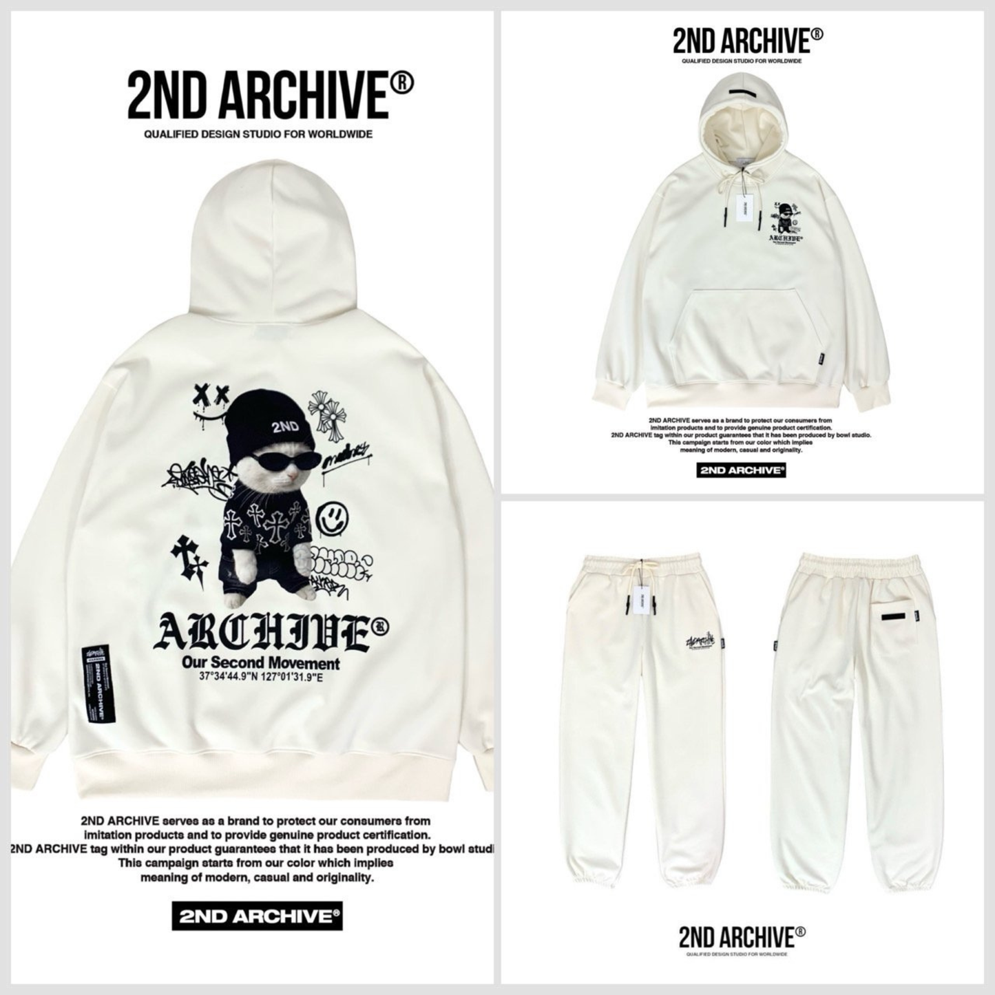 [2nd Archive]スワッグキャットパーカー※セット販売あり(SAB259)