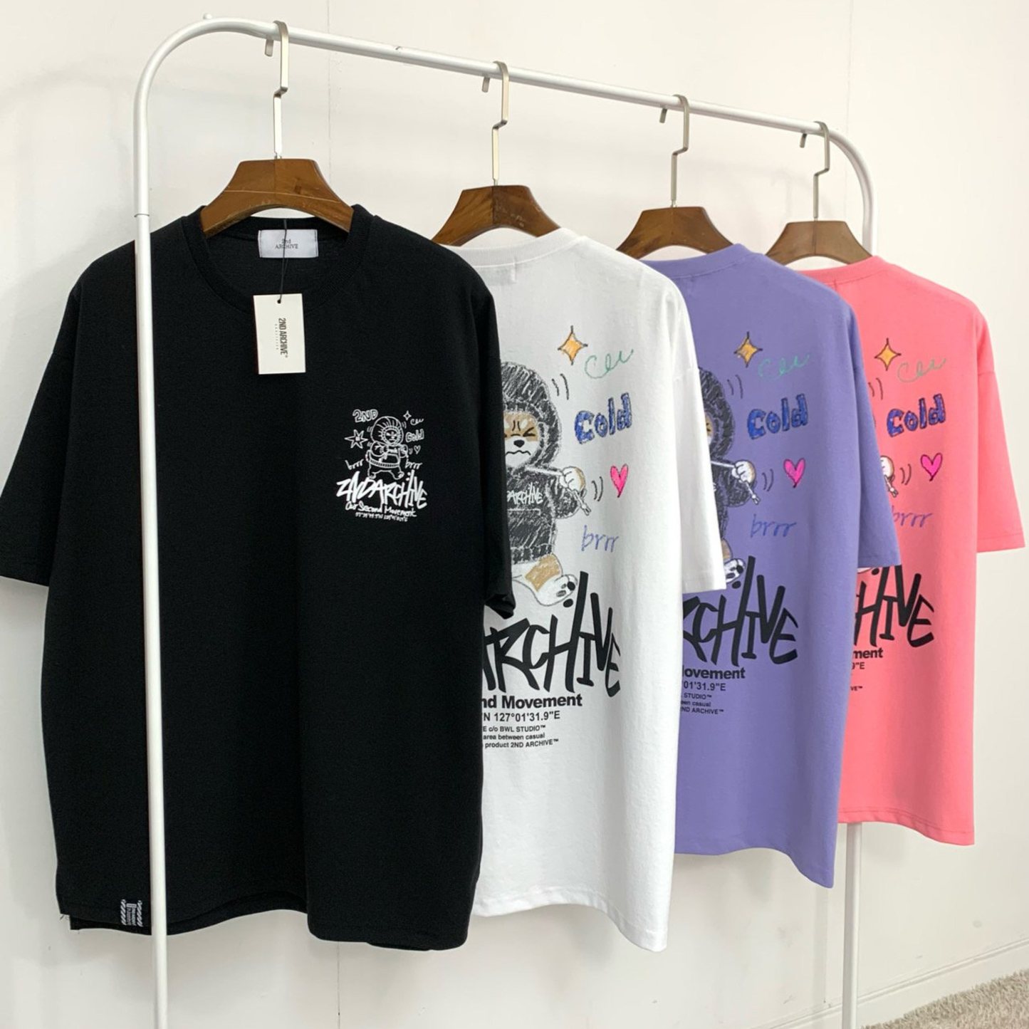 [2nd Archive]柴犬のスケッチTシャツ(SAB228)