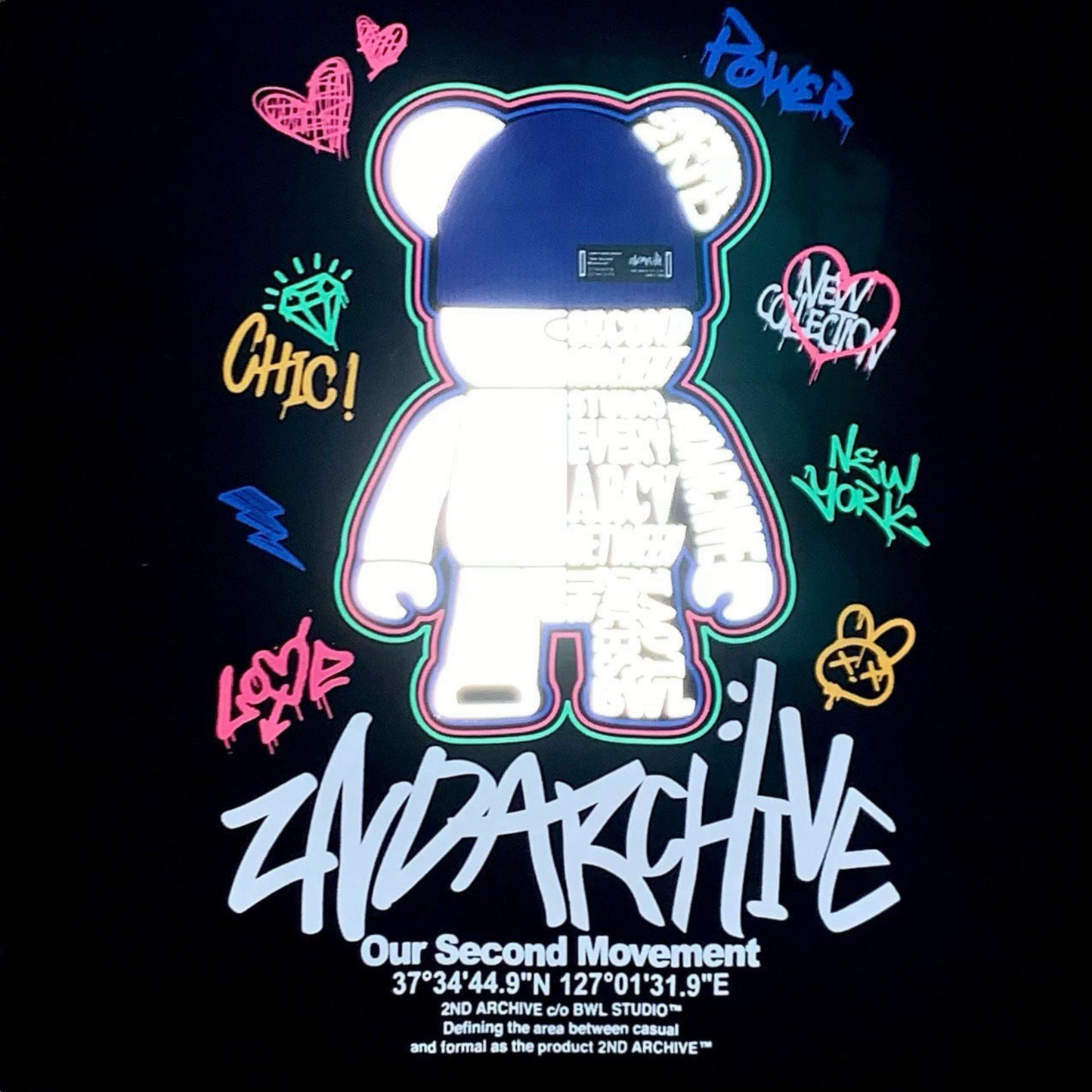 [2nd Archive]ブルービーニーベアパーカー※セット販売あり(SAB216)