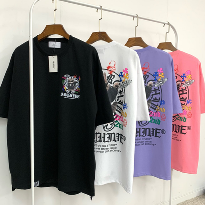 [2nd Archive]サークルダブキャットTシャツ(SAB223)