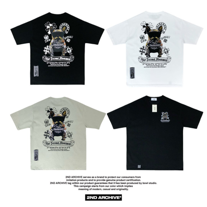 [2nd Archive]アートサングラス ブルドッグ Tシャツ(SAB226)