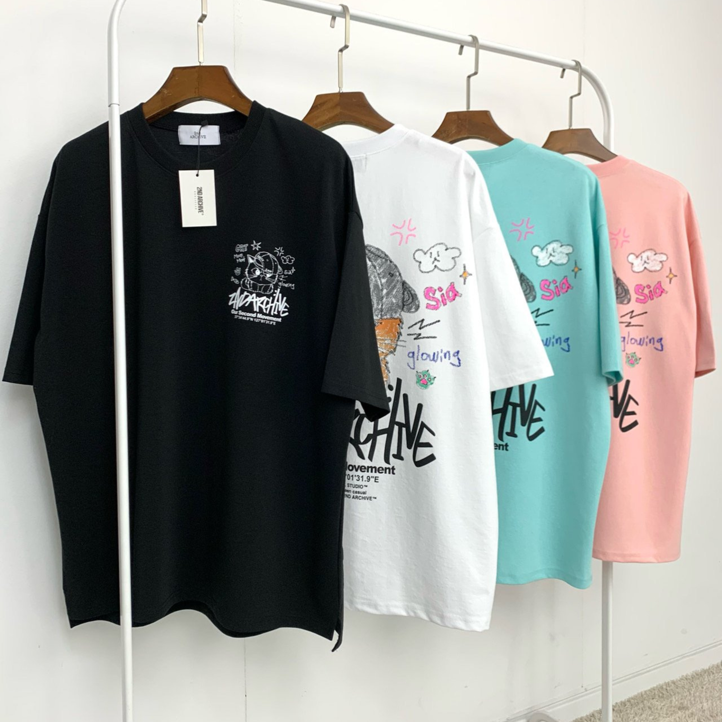 [2nd Archive]ボールキャップキャットTシャツ(SAB214)