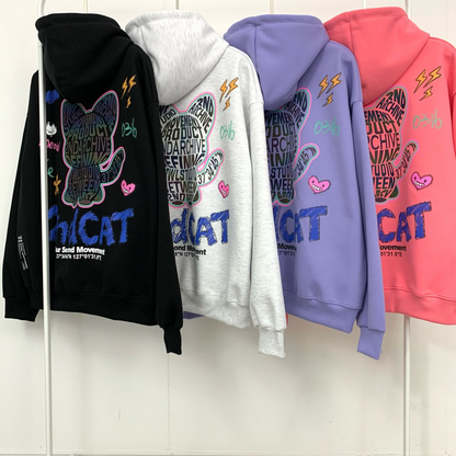 ブラウンカラーを合わせたストリートコーデのモデル写真