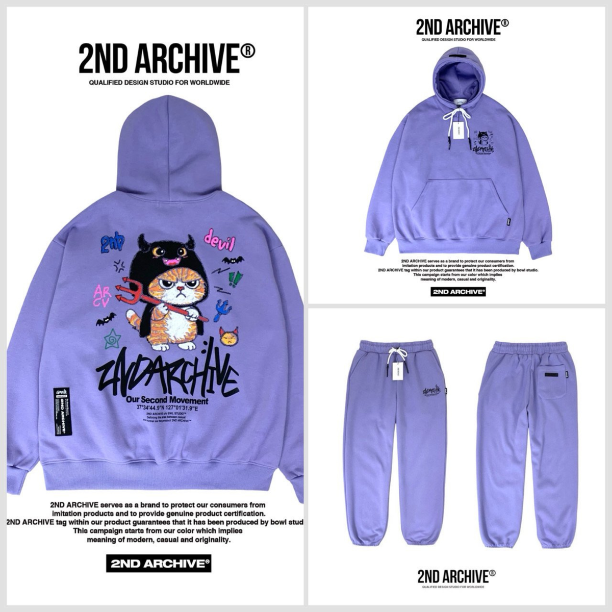[2nd Archive]デビルキャットパーカー※セット販売あり(SAB260)
