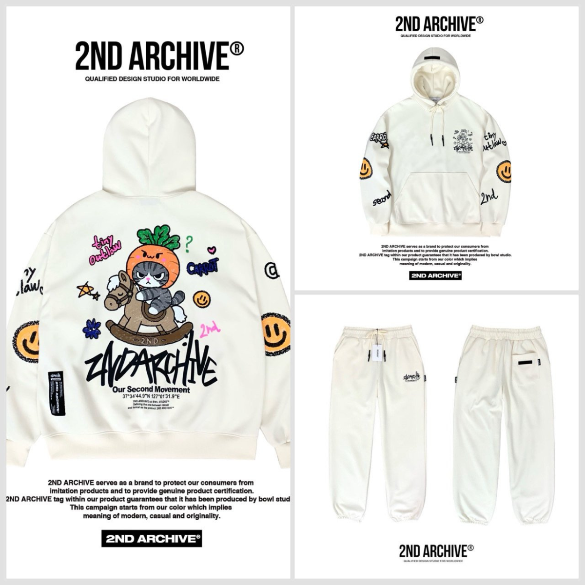 [2nd Archive]ニンジン猫パーカー※セット販売あり(SAB285)