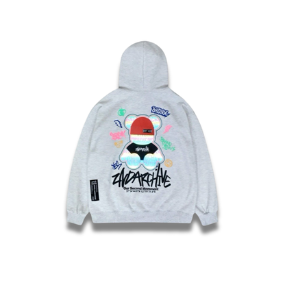 [2nd Archive]レッドレーベル ニットベアパーカー※セット販売あり(SAB207)