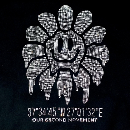 秋冬向け厚手スウェット生地の質感を写したディテールカット