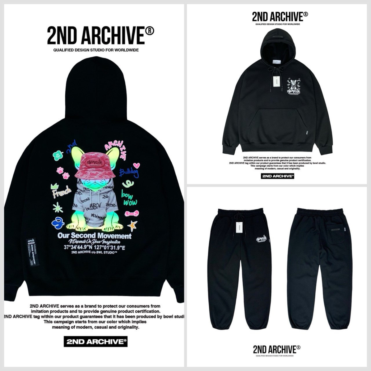 [2nd Archive]バケットハット ブルドッグパーカー※セット販売あり(SAB268)