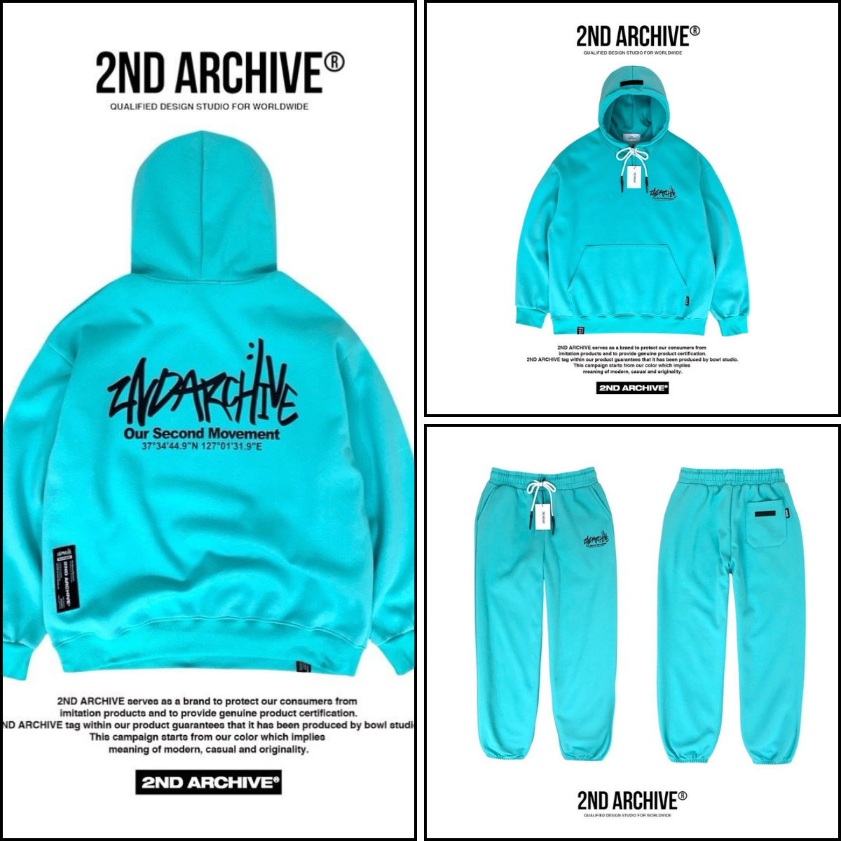 [2nd Archive] シグネチャーロゴ パーカー(SAB71)