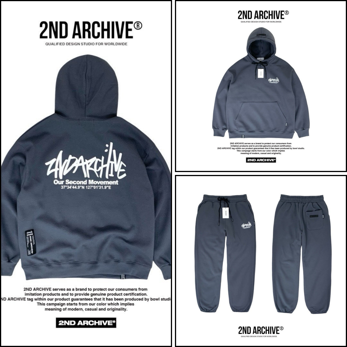 [2nd Archive] シグネチャーロゴ パーカー(SAB71)