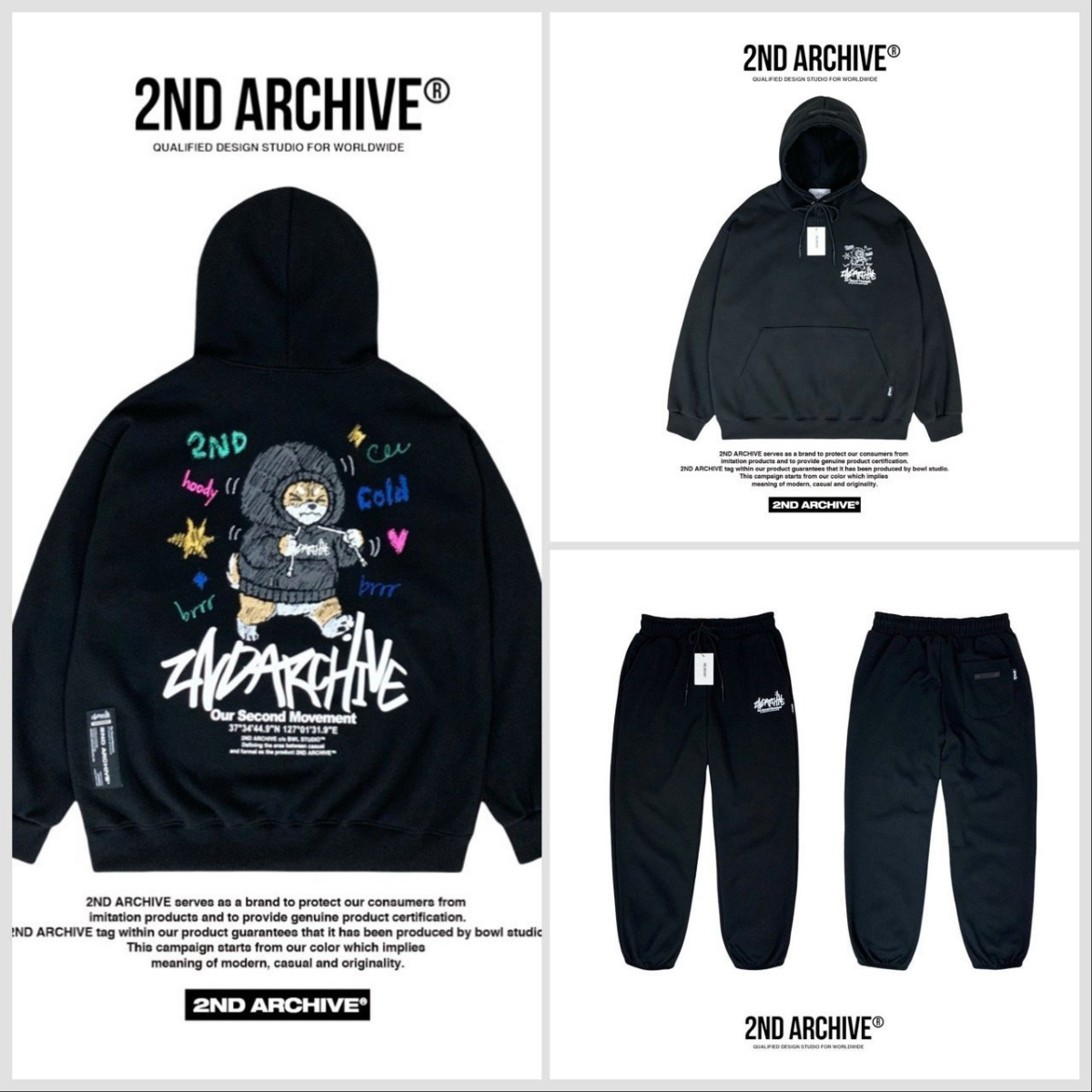 コーギーパーカー 韓国ストリート | Corgi Hoodie Korean Streetwear 