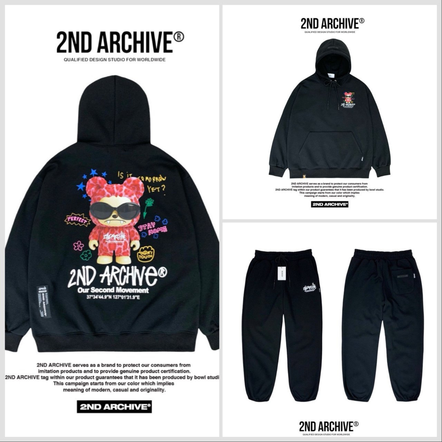 [2nd Archive]ピンクのヒョウ柄サングラスパーカー※セット販売あり(SAB213)