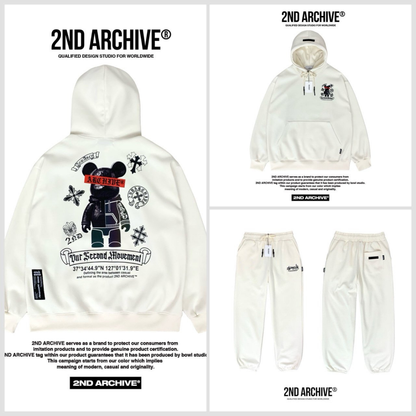 [2nd Archive]赤いテープのテディベアパーカー※セット販売あり(SAB275)