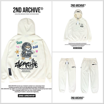 ドローストリングがアクセントになった前面ディテールカット