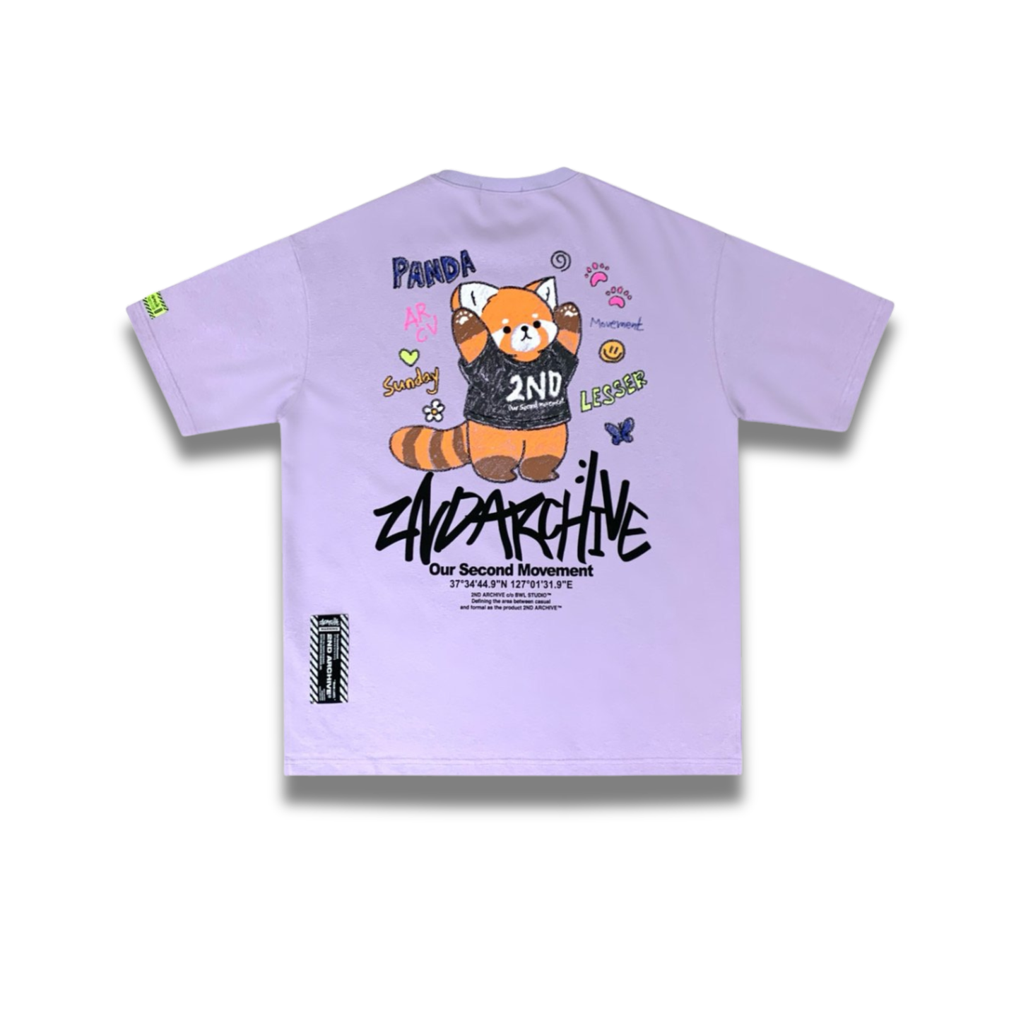 [2nd Archive]レッサーパンダTシャツ(SAB243)
