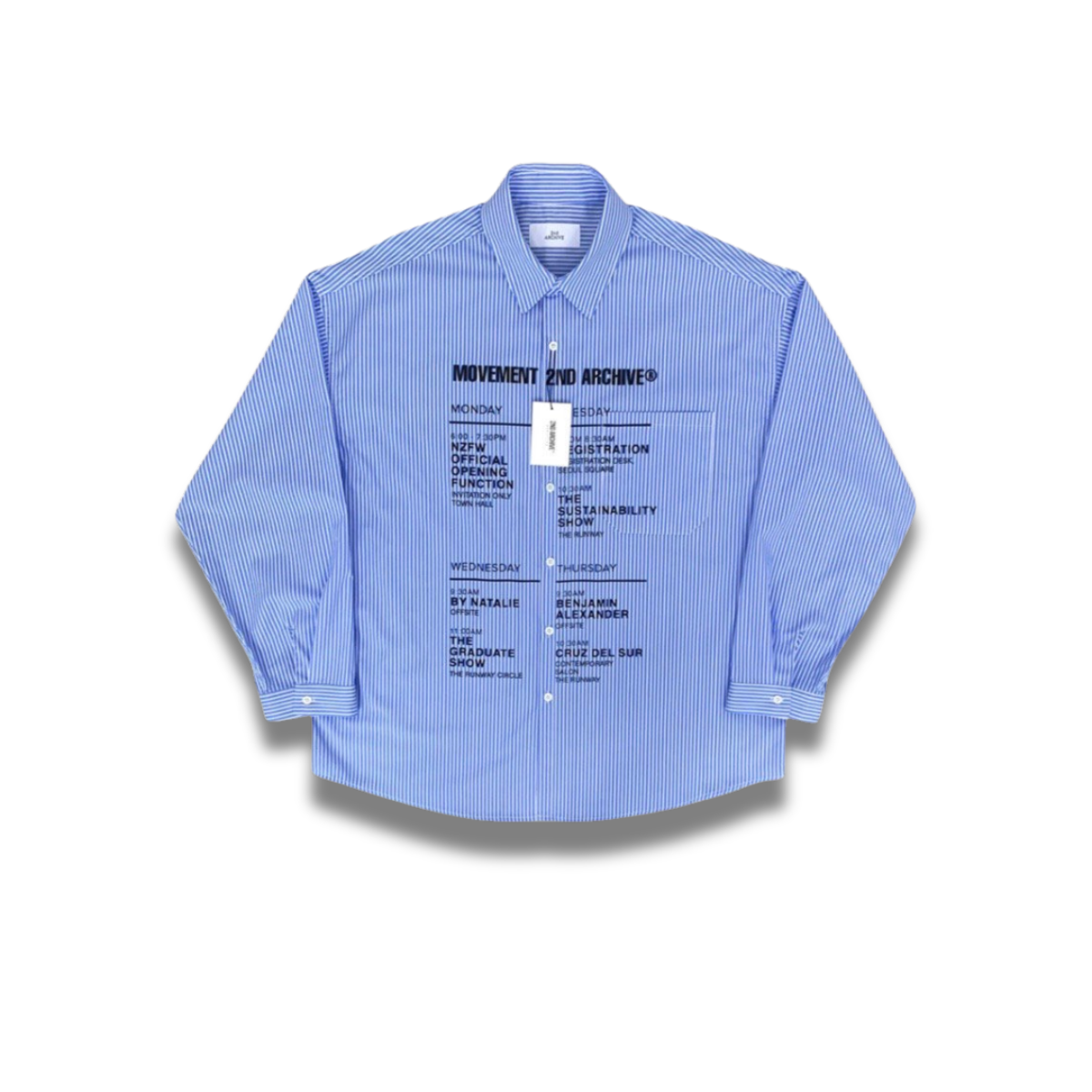 2nd Archiveシャツ、アイドルスタイル