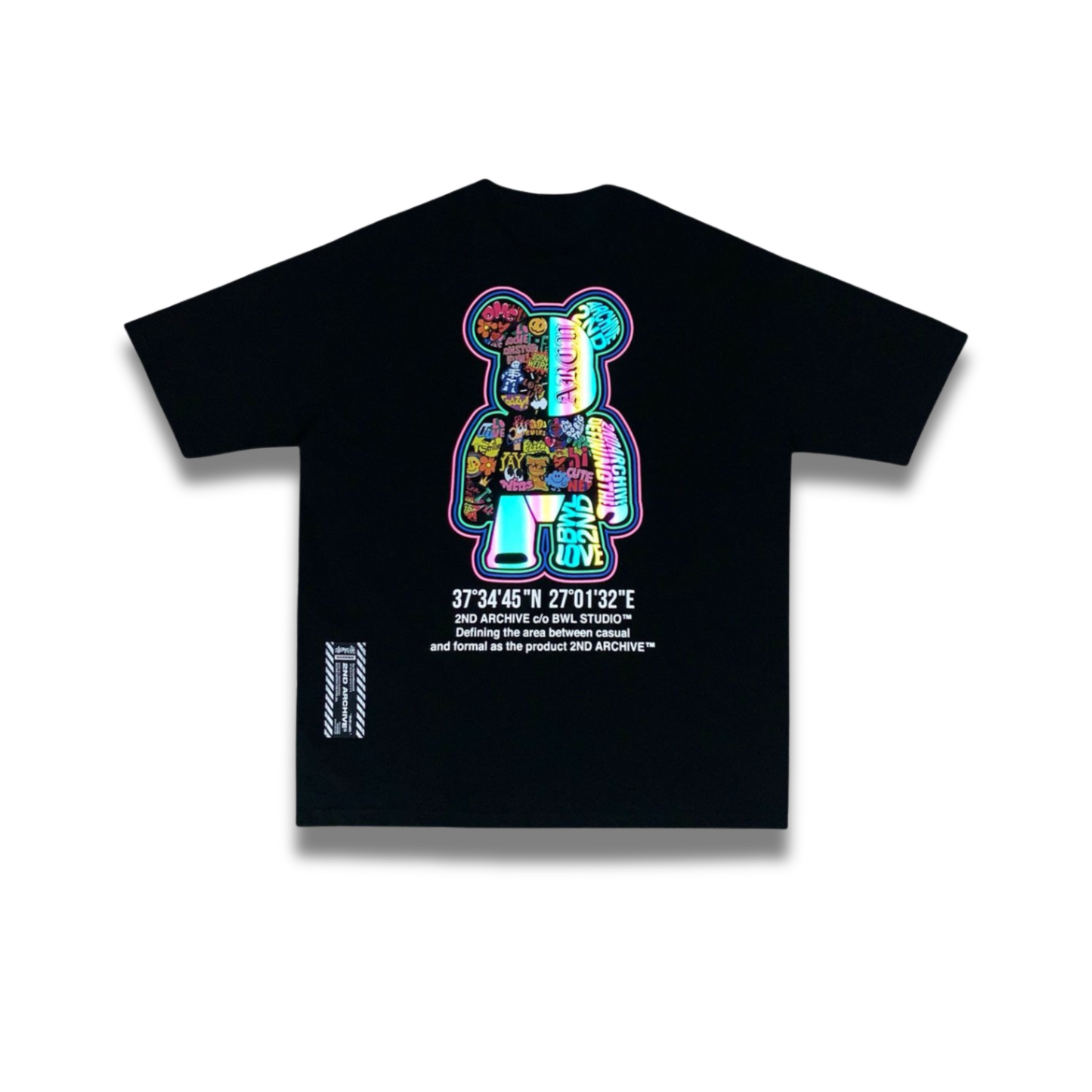 [2nd Archive]グラフィティベア反射Tシャツ(SAB231)