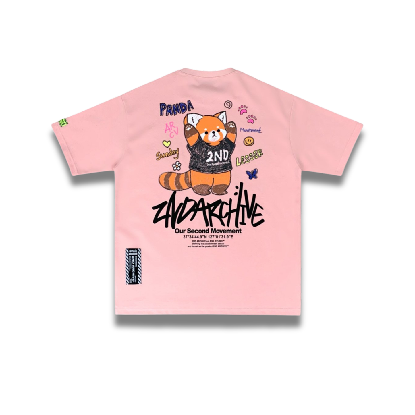 [2nd Archive] レッサーパンダTシャツ(SAB243)