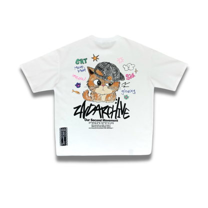 [2nd Archive]ボールキャップキャットTシャツ(SAB214)