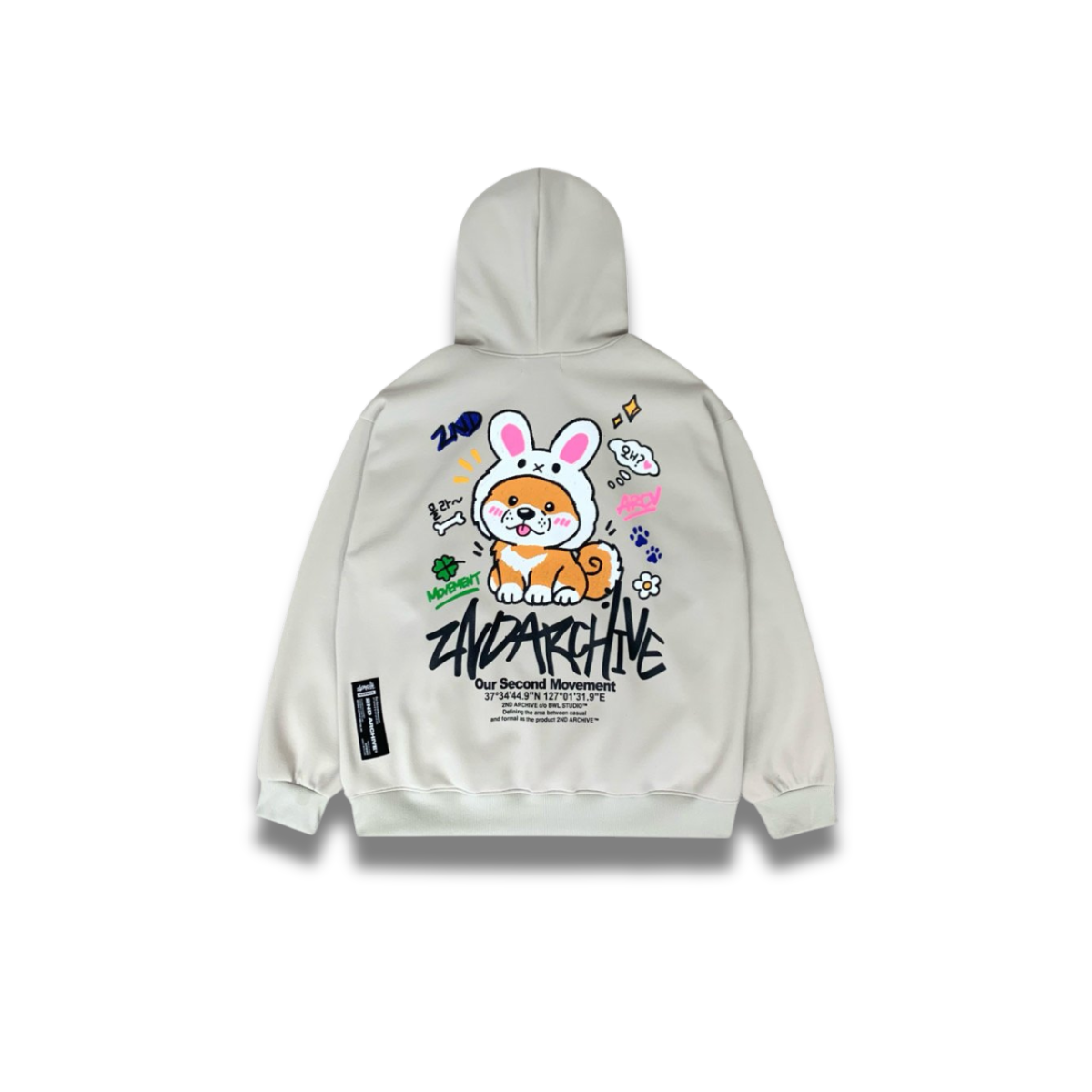 [2nd Archive]幸せな柴犬パーカー※セット販売あり(SAB284)
