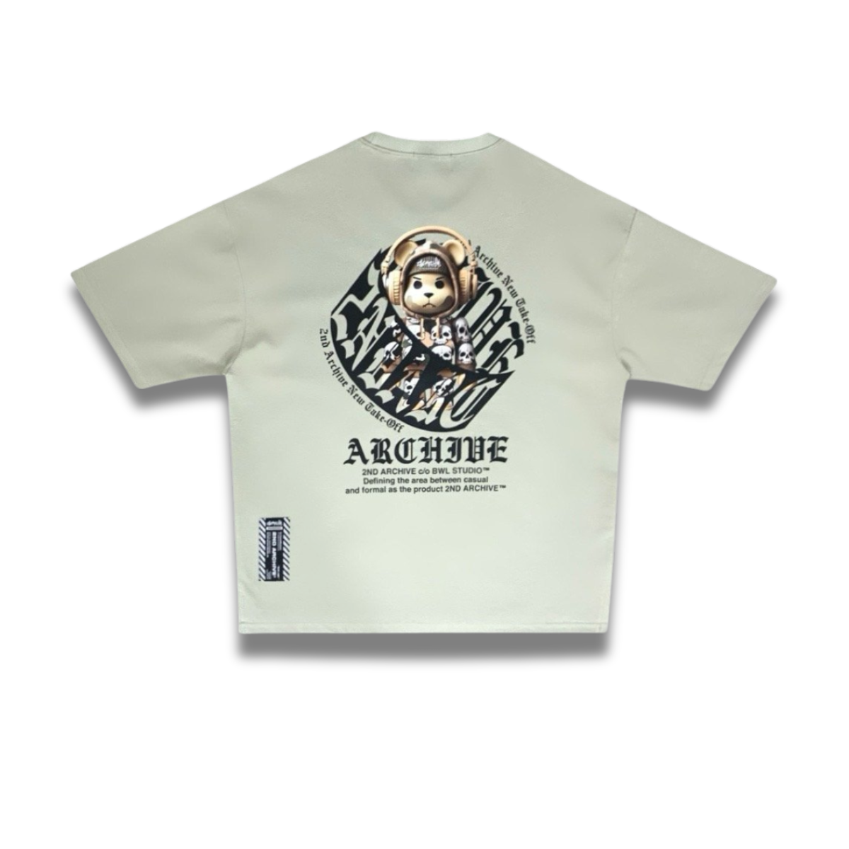 [2nd Archive]スカル迷彩ベアTシャツ(SAB121)