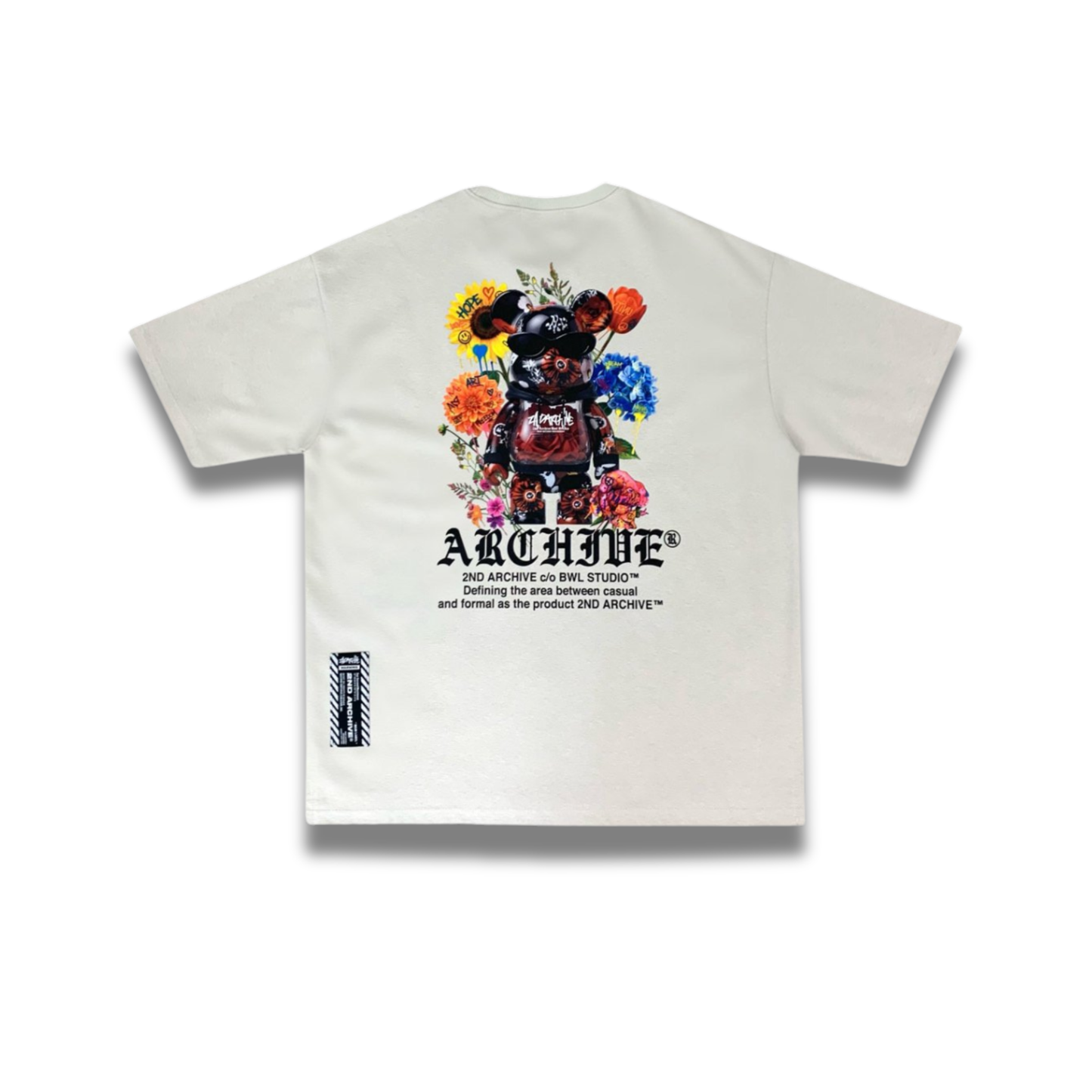 [2nd Archive]黒いバラのテディベアTシャツ(SAB236)