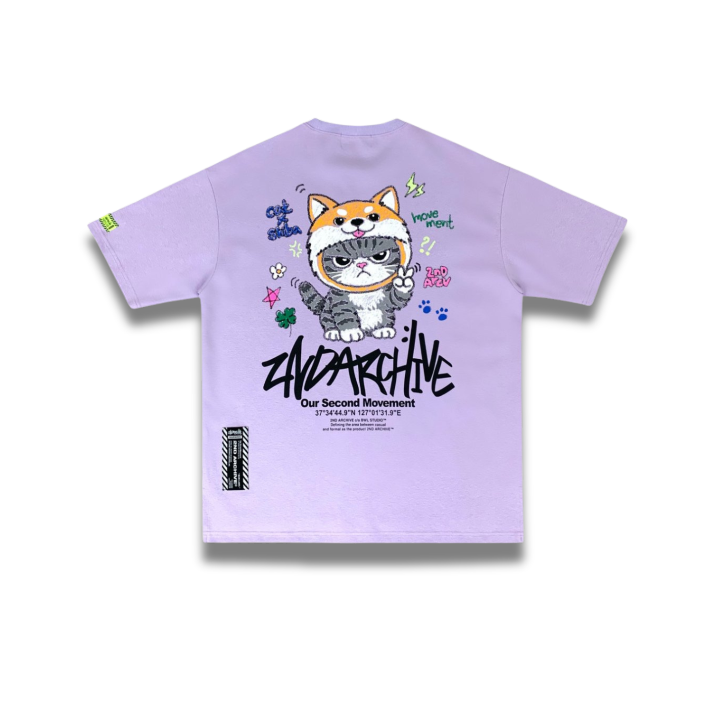 [2nd Archive]シアヴァ猫Tシャツ(SAB238)