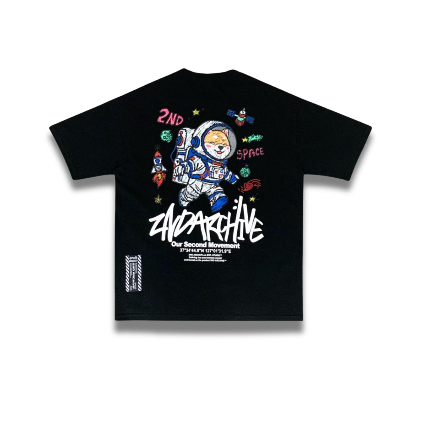 [2nd Archive]宇宙飛行士柴犬Tシャツ(SAB230)