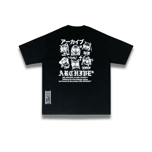 [2nd Archive] スケッチキャットTシャツ(SAB244)