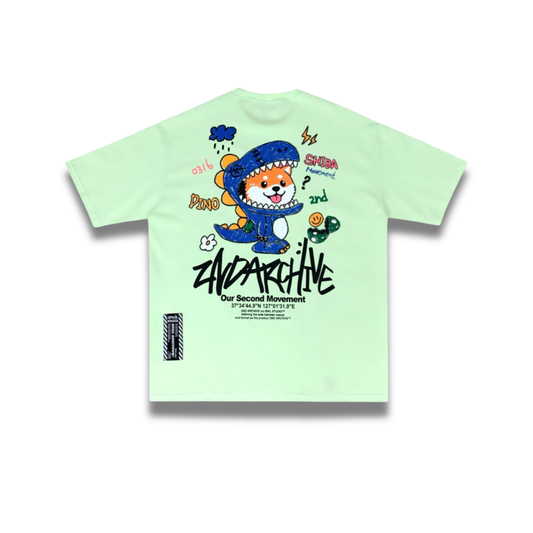 [2nd Archive]恐竜柴犬Tシャツ(SAB252)