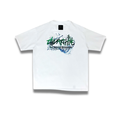 [2nd Archive]波のサインのロゴTシャツ(SAB250)