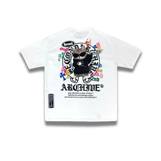 [2nd Archive]サークルダブキャットTシャツ(SAB223)