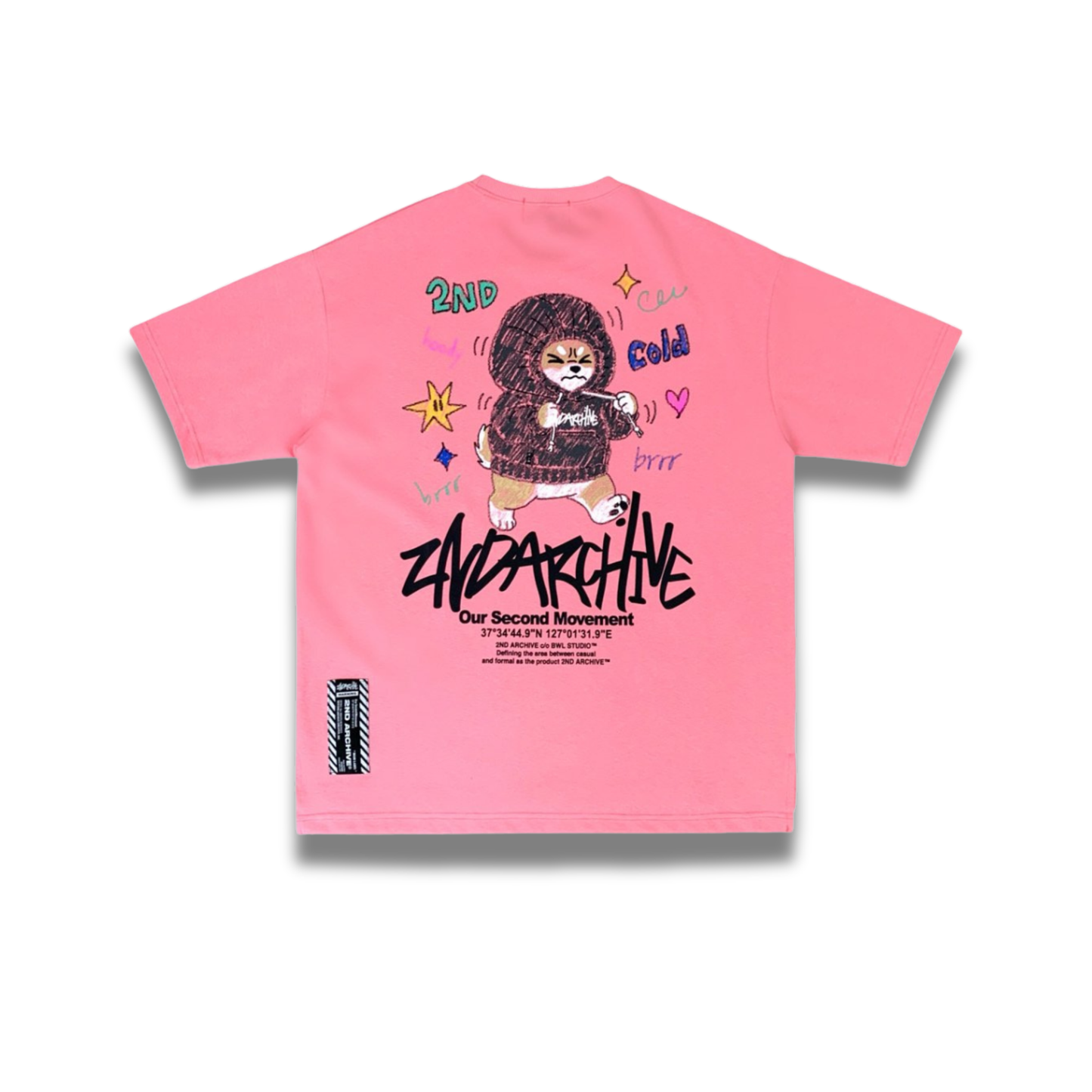 [2nd Archive]柴犬のスケッチTシャツ(SAB228)