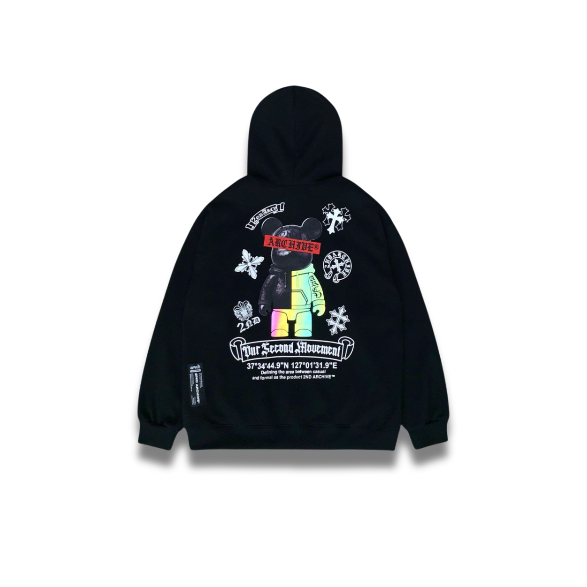 [2nd Archive]赤いテープのテディベアパーカー※セット販売あり(SAB275)