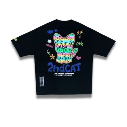 [2nd Archive]「2nd Cat」ロゴTシャツ(SAB122)