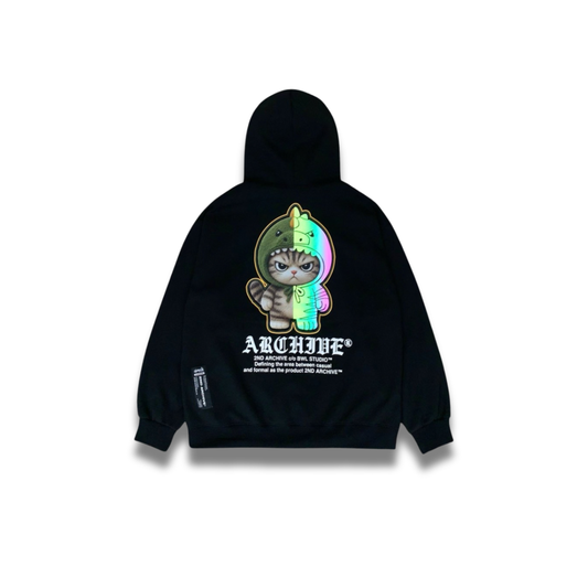 [2. Archiv] Dinosaurier-Katzen-Kapuzenpullover ※Set-Verkauf möglich (SAB279)