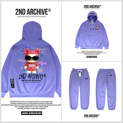 [2nd Archive]ピンクのヒョウ柄サングラスパーカー※セット販売あり(SAB213)